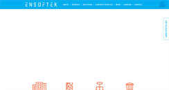 Desktop Screenshot of ensoftek.com